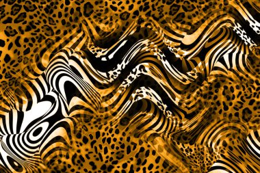 Tekstil baskısı. Soyut özgeçmiş. Giysi rengi deseni. Geometri deseni modern deseni tekrarla. Tekstil deseni. Leopar deseni ve tekstil deseni.