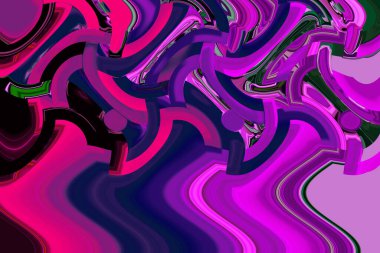 Tekstil moda kumaş desenleri. Duvar baskıları için soyut dijital illüstrasyon sanatı. Hayvan esinlenilmiş etnik çizgi deseni. Renkli moda deseni. Soyut moda deseni.