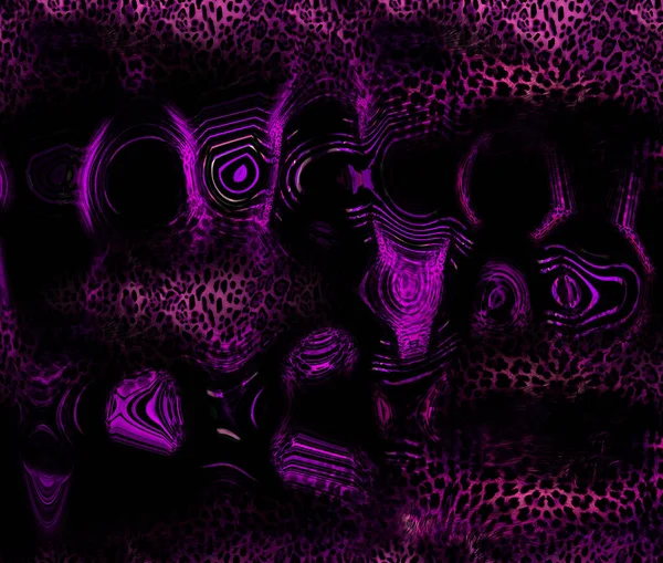 Цветная Леопардовая Печать Pattern Modern Моды Prints Textile Иллюстрации Render — стоковое фото