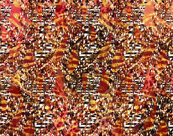Textile Print Pattern Geometric Lines Pattern Fashion Design Abstract Geometric — стоковое фото