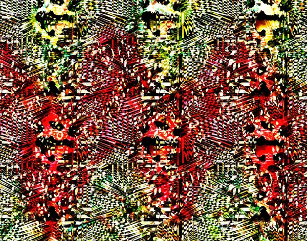 Textile Print Pattern Geometric Lines Pattern Fashion Design Abstract Geometric — Stock Photo, Image