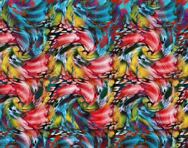 예술적 추상적 텍스처는 줄무늬 스카프 디자인을 포스터 프레임 테두리 — 스톡 사진