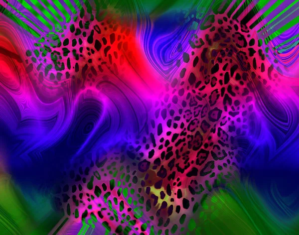 Художні Абстрактні Художні Текстури Лінії Смуга Дизайн Шарфа Настінний Плакат — стокове фото
