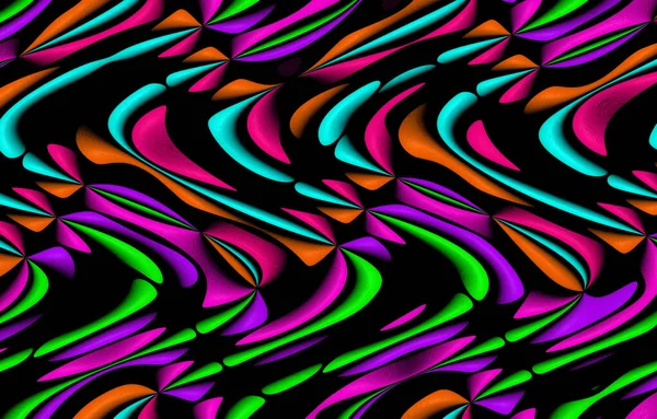 Цветной Рисунок Креативных Обоев Дизайнерских Работ Красочные Паттерны Study Fabard — стоковое фото