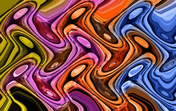 Цветной Рисунок Креативных Обоев Дизайнерских Работ Красочные Паттерны Study Fabard — стоковое фото