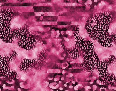 Horizontal thin colorful lines background.Textile illustration.Fractal colorful pattern.Print pattern illustration.Abstract decorative texture with colorful zig zag pattern. illustration.