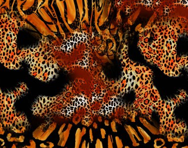 Horizontal thin colorful lines background.Textile illustration.Fractal colorful pattern.Print pattern illustration.Abstract decorative texture with colorful zig zag pattern. illustration.