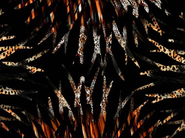 Horizontal thin colorful lines background.Textile illustration.Fractal colorful pattern.Print pattern illustration.Abstract decorative texture with colorful zig zag pattern. illustration.