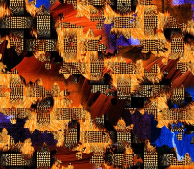 Horizontal thin colorful lines background.Textile illustration.Fractal colorful pattern.Print pattern illustration.Abstract decorative texture with colorful zig zag pattern. illustration.