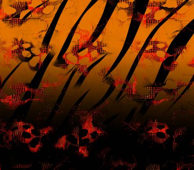 Colorful abstract pattern,pattern for fabric, textile, fashion, interior decor, web.Abstract digital fractal pattern. Horizontal orientation pattern in african ethnic style. Tribal ornament.