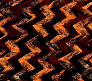 Colorful abstract pattern,pattern for fabric, textile, fashion, interior decor, web.Abstract digital fractal pattern. Horizontal orientation pattern in african ethnic style. Tribal ornament.