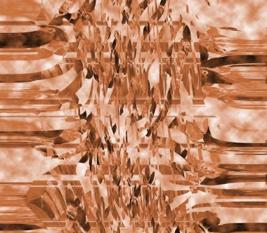 Colorful wavy stripes pattern. Fractal colorful pattern. Wavy futuristic background. Abstract digital fractal pattern. Abstract glitch texture. horizontal background