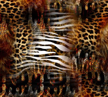 Colorful wavy stripes pattern. Fractal colorful pattern. Wavy futuristic background. Abstract digital fractal pattern. Abstract glitch texture. horizontal background