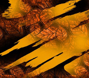 Colorful wavy stripes pattern. Fractal colorful pattern. Wavy futuristic background. Abstract digital fractal pattern. Abstract glitch texture. horizontal background