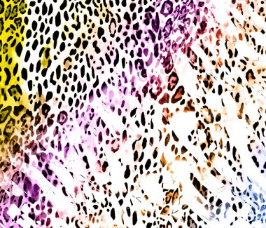 Colorful wavy stripes pattern. Fractal colorful pattern. Wavy futuristic background. Abstract digital fractal pattern. Abstract glitch texture. horizontal background