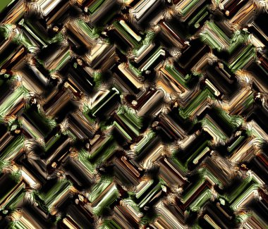 Colorful wavy stripes pattern. Fractal colorful pattern. Wavy futuristic background. Abstract digital fractal pattern. Abstract glitch texture. horizontal background