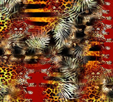 Colorful wavy stripes pattern. Fractal colorful pattern. Wavy futuristic background. Abstract digital fractal pattern. Abstract glitch texture. horizontal background