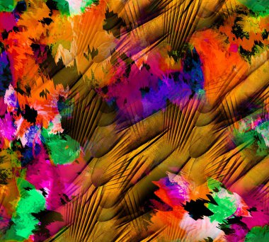 Dirty Art Pattern. Fluorescent Background Graffiti. Fluorescent Dirty Heaven Background. Tie-Dye Shirts. Rainbow Brochure. Bright Smoke Street Graffiti.Colorful Dirty Decoration