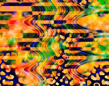 Dirty Art Pattern. Fluorescent Background Graffiti. Fluorescent Dirty Heaven Background. Tie-Dye Shirts. Rainbow Brochure. Bright Smoke Street Graffiti.Colorful Dirty Decoration