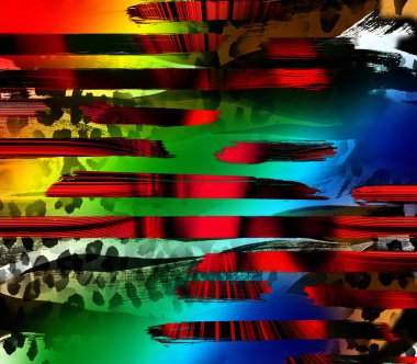 Dirty Art Pattern. Fluorescent Background Graffiti. Fluorescent Dirty Heaven Background. Tie-Dye Shirts. Rainbow Brochure. Bright Smoke Street Graffiti.Colorful Dirty Decoration