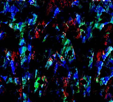 Colorful wavy stripes pattern. Fractal colorful pattern. Wavy futuristic background. Abstract digital fractal pattern. Abstract glitch texture. horizontal background