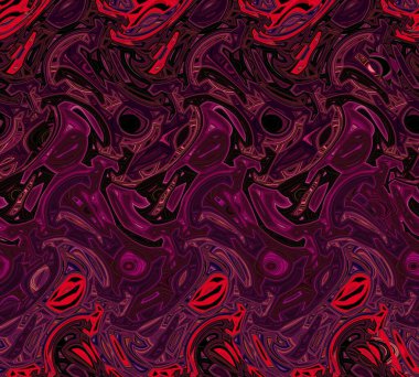 Colorful wavy stripes pattern. Fractal colorful pattern. Wavy futuristic background. Abstract digital fractal pattern. Abstract glitch texture. horizontal background