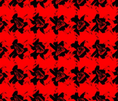 Colorful wavy stripes pattern. Fractal colorful pattern. Wavy futuristic background. Abstract digital fractal pattern. Abstract glitch texture. horizontal background