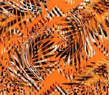 soyut tavus kuşu renkli geometrik desen, tekstil ve tasarım için renkli dalgalı desen, yaratıcı tasarım için soyut fraktal çizim, renkli psikedelik arkaplan