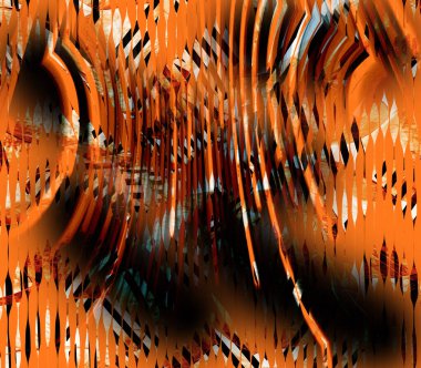 soyut tavus kuşu renkli geometrik desen, tekstil ve tasarım için renkli dalgalı desen, yaratıcı tasarım için soyut fraktal çizim, renkli psikedelik arkaplan