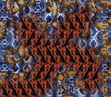 soyut tavus kuşu renkli geometrik desen, tekstil ve tasarım için renkli dalgalı desen, yaratıcı tasarım için soyut fraktal çizim, renkli psikedelik arkaplan