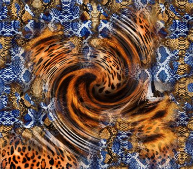 soyut tavus kuşu renkli geometrik desen, tekstil ve tasarım için renkli dalgalı desen, yaratıcı tasarım için soyut fraktal çizim, renkli psikedelik arkaplan