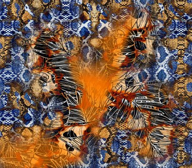 soyut tavus kuşu renkli geometrik desen, tekstil ve tasarım için renkli dalgalı desen, yaratıcı tasarım için soyut fraktal çizim, renkli psikedelik arkaplan