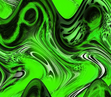 soyut tavus kuşu renkli geometrik desen, tekstil ve tasarım için renkli dalgalı desen, yaratıcı tasarım için soyut fraktal çizim, renkli psikedelik arkaplan