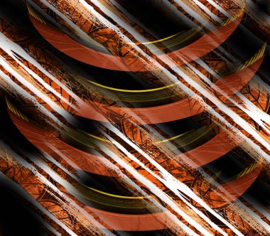 soyut tavus kuşu renkli geometrik desen, tekstil ve tasarım için renkli dalgalı desen, yaratıcı tasarım için soyut fraktal çizim, renkli psikedelik arkaplan