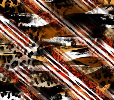 soyut tavus kuşu renkli geometrik desen, tekstil ve tasarım için renkli dalgalı desen, yaratıcı tasarım için soyut fraktal çizim, renkli psikedelik arkaplan