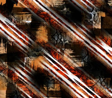 soyut tavus kuşu renkli geometrik desen, tekstil ve tasarım için renkli dalgalı desen, yaratıcı tasarım için soyut fraktal çizim, renkli psikedelik arkaplan