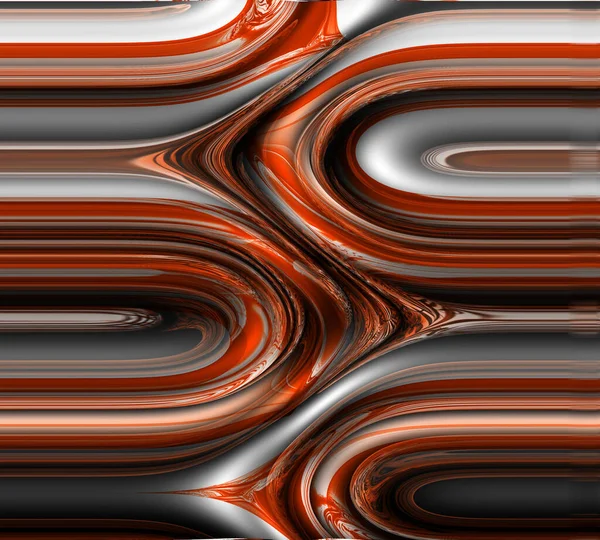 抽象クジャク色の幾何学模様 テキスタイルやデザインのためのカラフルな波状の縞模様 創造的なデザインのための抽象的なイラスト カラフルなサイケデリックな背景 — ストック写真
