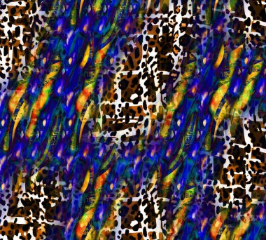 Tekstil kumaş baskı deseni, Yastık deseni, Elbise deseni tasarımı, Leopar, Kamuflaj, Zebra, Barok ve Kombinasyon desenleri. Geometri dokusu modern deseni tekrarlıyor. Leopar deseni ipek atkı tasarımı.