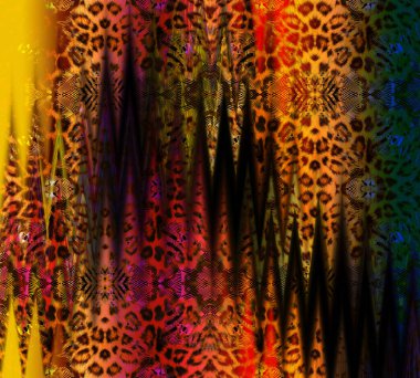 Tekstil kumaş baskı deseni, Yastık deseni, Elbise deseni tasarımı, Leopar, Kamuflaj, Zebra, Barok ve Kombinasyon desenleri. Geometri dokusu modern deseni tekrarlıyor. Leopar deseni ipek atkı tasarımı.