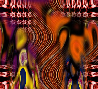  Tekstil baskısı. Soyut arkaplan. Renkli kıyafetler. Geometri dokusu modern deseni tekrarlıyor. Leopar ipek atkı tasarımı, moda tekstili.