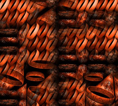 Renkli desenler, kumaş desenler, yatay ince renkli çizgiler. Tekstil çizimi. Renkli zig zag desenli soyut desenli desen.