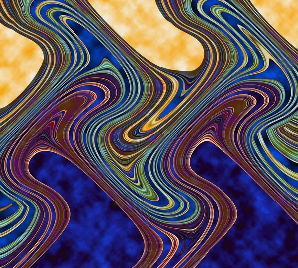 다채로운 디자인 수평한 다채로운 일러스트레이션 다채로운 패턴을 장식적인 짜임새 — 스톡 사진
