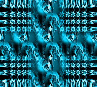 Renkli desenler, kumaş desenler, yatay ince renkli çizgiler. Tekstil çizimi. Renkli zig zag desenli soyut desenli desen.