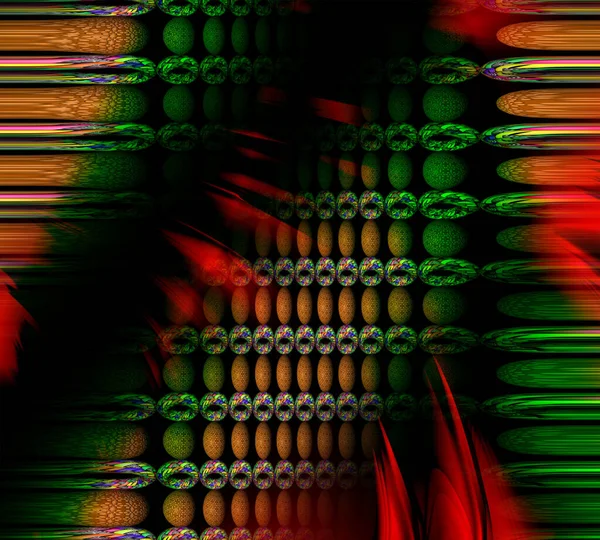 Горизонтальний Тонкий Барвистий Фон Ліній Текстильна Ілюстрація Фракційний Барвистий Візерунок — стокове фото