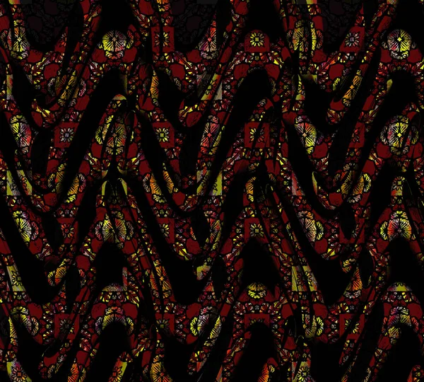 Barevný Vzor Studie Leopard Šaty Designs Textilní Tkaniny Polštář Moderní — Stock fotografie