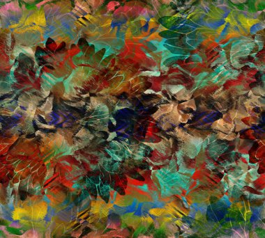 Renkli Desenler Çalışması, Leopar, Elbise Tasarımları. Tekstil, Kumaş, Yastık ve Modern Kolaj Şablonu. Dijital baskı elbisesi, moda tasarımları, baskı, moda desenleri.