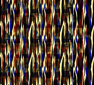 Renkli Desenler Çalışması, Leopar, Elbise Tasarımları. Tekstil, Kumaş, Yastık ve Modern Kolaj Şablonu. Dijital baskı elbisesi, moda tasarımları, baskı, moda desenleri.