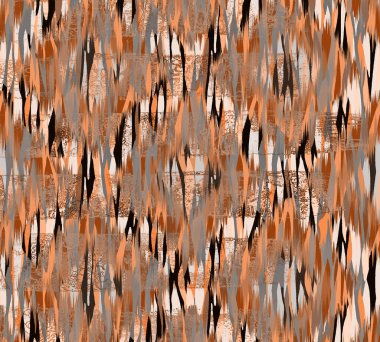 Renkli Desenler Çalışması, Leopar, Elbise Tasarımları. Tekstil, Kumaş, Yastık ve Modern Kolaj Şablonu. Dijital baskı elbisesi, moda tasarımları, baskı, moda desenleri.