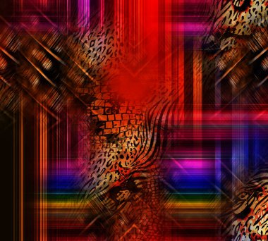 Tekstil kumaş desenleri, yeni sezon moda kumaşı baskıları, renkli modern tasarımlar, soyut desenler, kombinasyon deri, tekstil çizimleri, renkli soyut desenler, dijital baskı desenleri.