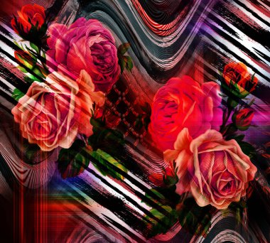 soyut, soyut desen, Afrika, Afrika, arka plan, barok, batik, renkli tasarım, renkli kumaş deseni, renkli desen, kombinasyon deseni, dekoratif, tasarım